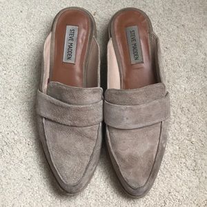 Taupe Steve Madden loafers